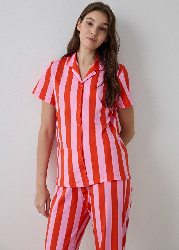 Chill Days Çizgili Pijama Takımı