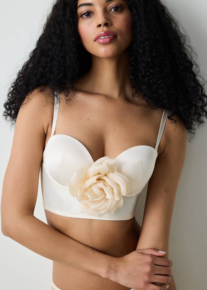 Removable Rose Perfetto Büstiyer