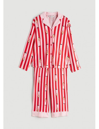 Young Gömlek Yaka Pijama Takımı