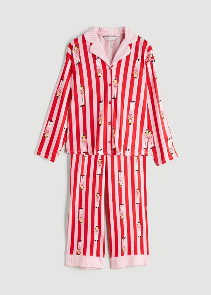 Young Gömlek Yaka Pijama Takımı